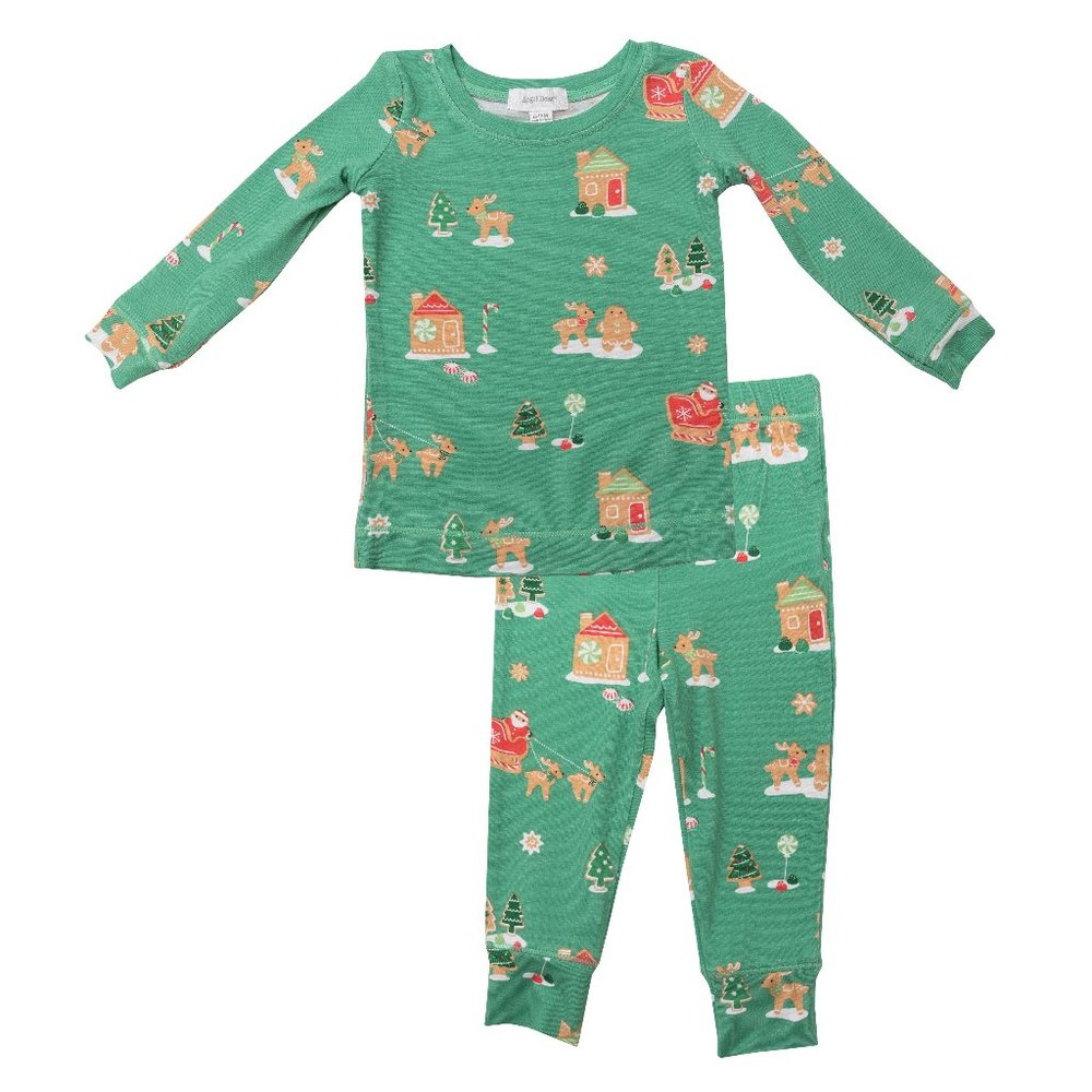 Angel Dear 2pc Bamboo Christmas Pajama Set